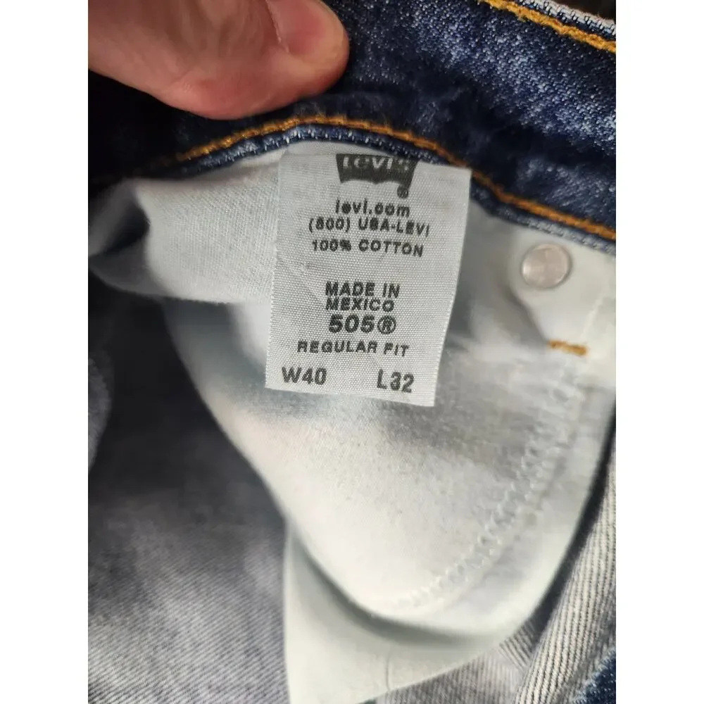 Levi's 505 Jeans 40 x 32